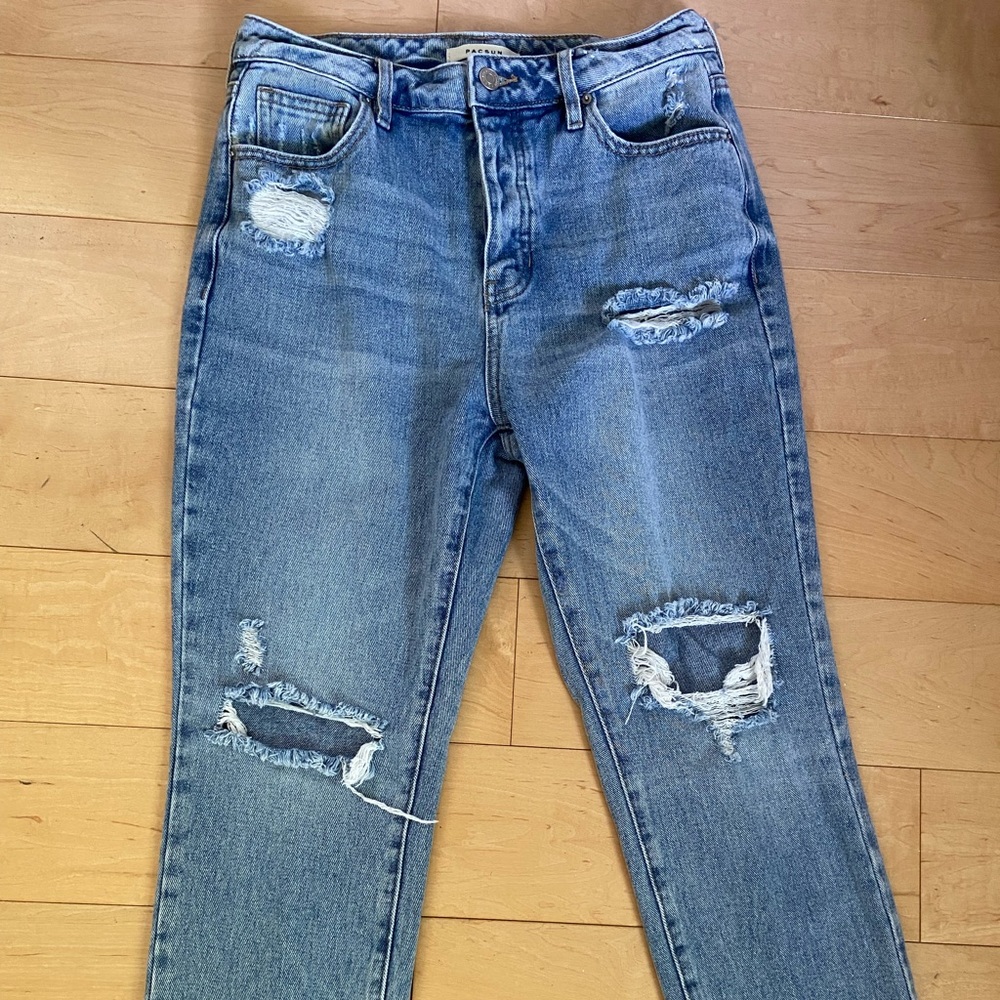 Pacsun high rise mom jeans
